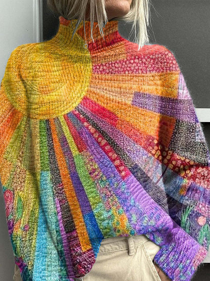 Luxus trifft Kunst – Exklusiver Kaschmir-Pullover